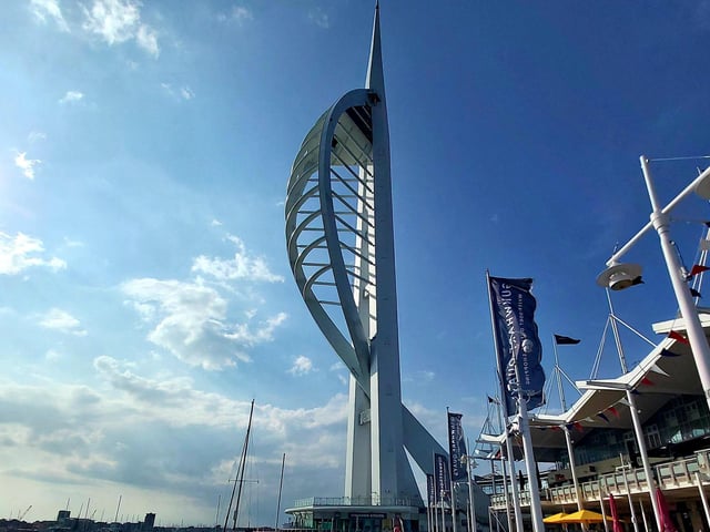 A visit to Portsmouth would be incomplete without a visit to it's most iconic landmark. Spinnaker Tower is located at Gunwharf Quays which also hosts more than 90 shops to explore while you are in the area. The tower is 170 metres tall and rewards visitors with view of Portsmouth and further afield such as the Isle of Wight. Admission costs £14.75
 for adults and £11.50 for children aged 4-15. Children under three can go in for free.