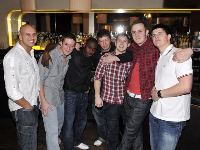 These lads were out for the night in February 2009 in Tiger Tiger (090624-1378)