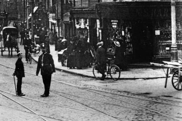 This wonderful evocative photograph, from about 1910, shows Commercial Road at the junction with Charlotte Street. Picture: costen.co.uk