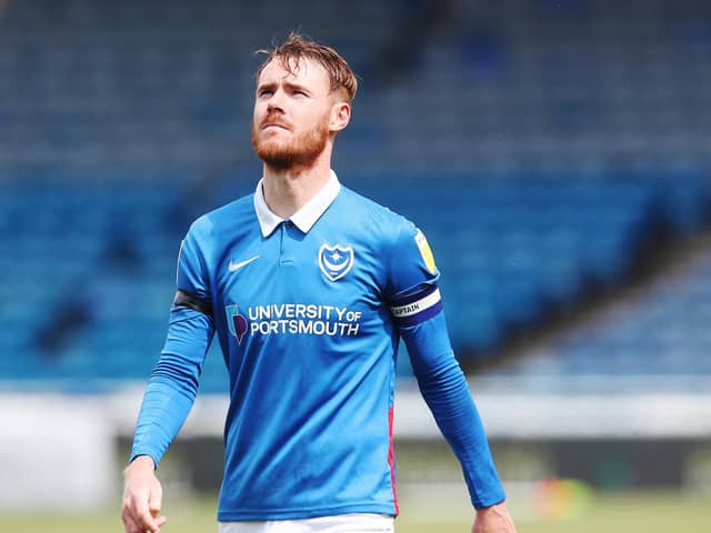 Former Pompey skipper Tom Naylor has opted to drop into the National League after make 22 Championship starts last season. Picture: Joe Pepler