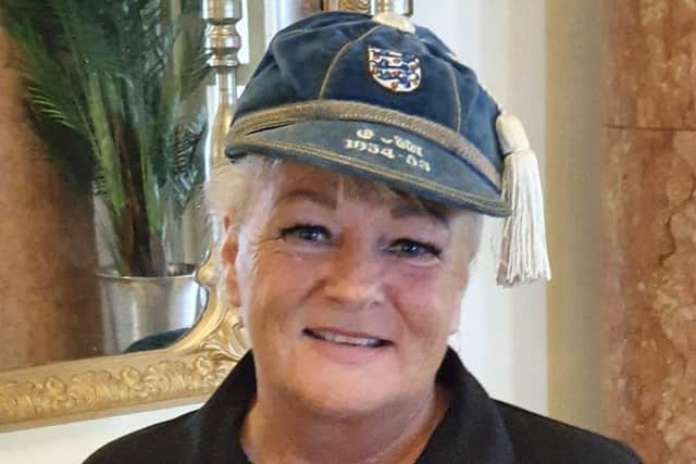 Ann Hall will be cheering on England on Sunday in the Euro 2020 final against Italy in memory of her dad, former Pompey legend Len Phillips
Picture: Mark Waldron