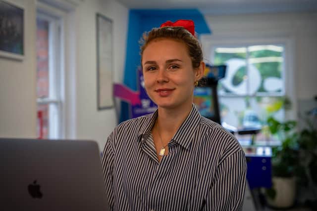 Carswell Gould’s new Marketing Account Manager Talis Humphries
