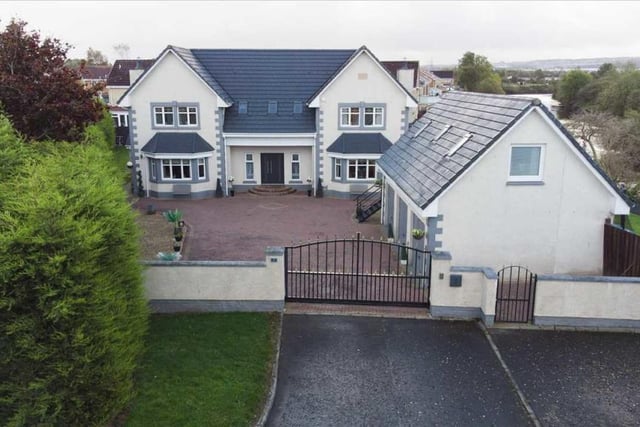 The property is fully enclosed with a private gated entrance.
