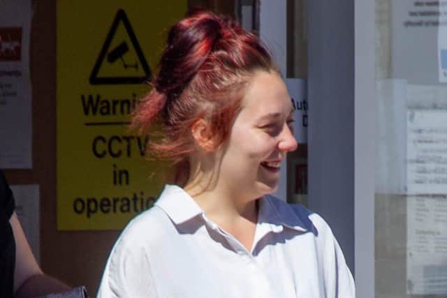 Shannon Osborne, 23, care of Richard Grove, Elson, Gosport, admitted theft and fraud taking hundreds of pounds from an elderly woman after she appeared at Portsmouth Magistrates' Court