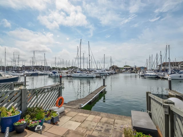 This four storey waterfront home set in Port Solent is on the market for a guide price of £950,000