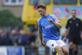 Pompey defender Denver Hume is free to leave Fratton Park this summer