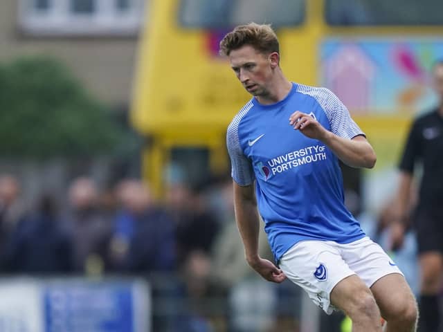 Pompey defender Denver Hume is free to leave Fratton Park this summer