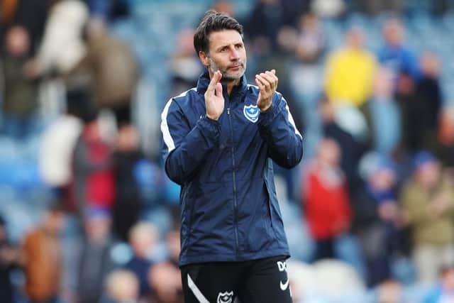 Danny Cowley pinpointed a 1-0 win over Bolton as Pompey's most crucial of the season so far. Picture: Joe Pepler