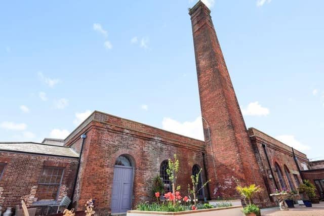 This two-bedroom detached house, situated in a Grade II listed building, is on the market at a guide price of £1,250,000. It is listed by Taylor Hill & Bond, Titchfield.