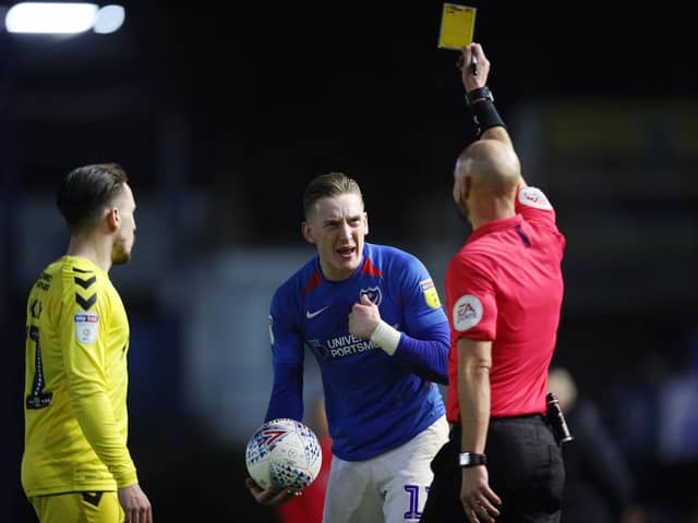 Ronan Curtis has been dropped after Pompey's fine 3-0 success over Rotherham on Tuesday. Picture: Joe Pepler