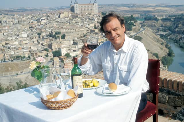 Keith Floyd in a picture taken for the 1992 TV series Floyd on Spain.