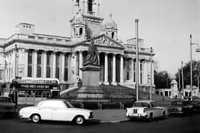 Guildhall Square when it was open to traffic undated