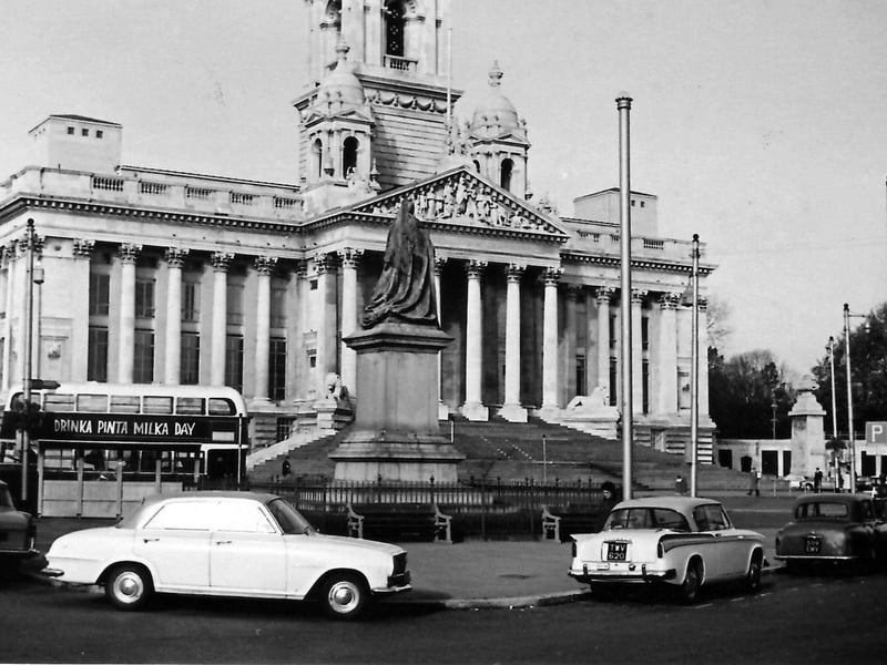 Guildhall Square when it was open to traffic undated
