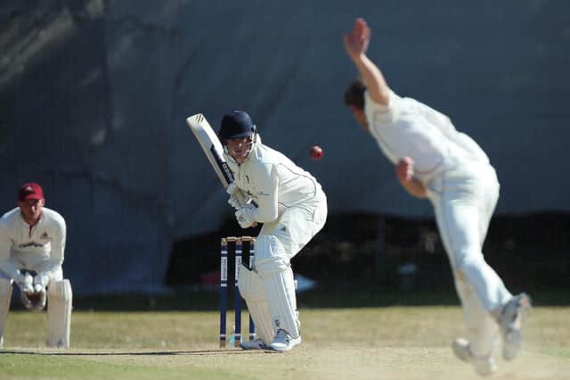 Josh McCoy hit 72 as Waterlooville's 100 per cent SPL run was ended by fellow promotion hopefuls OTs & Romsey. Picture: Chris Moorhouse