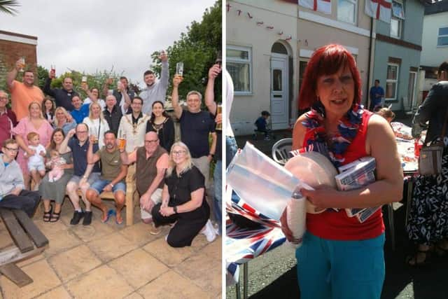 Local people celebrated beloved landlady Sue Castellano during a memorial bench unveiling ceremony.