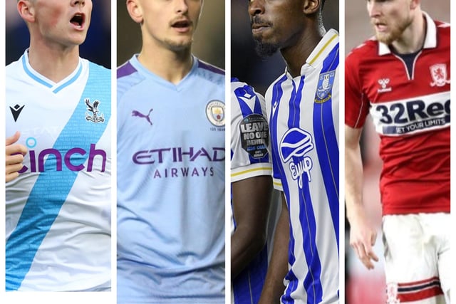 Left-right: Sean Grehan, Lewis Fiorini, Tyreeq Bakinson and Hayden Coulson are among the players on the move to League One clubs.