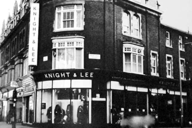 The Knight & Lee store in Elm Grove during the post-war period