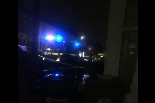 Fire in Manners Road, Southsea. Picture: Holly Lucy-marie Stroud