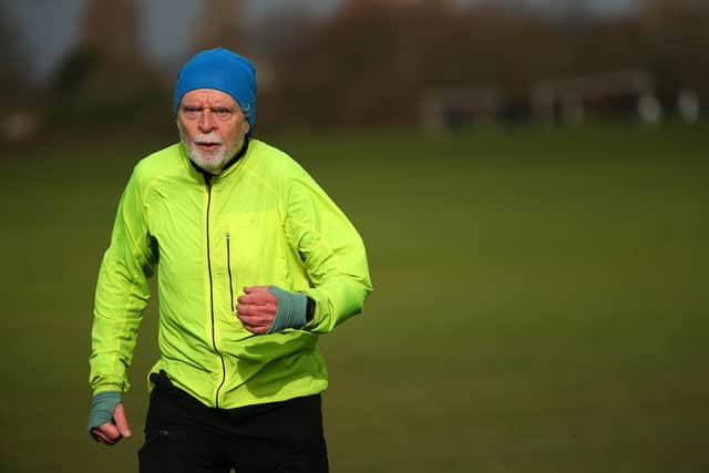 John Burchett at the Great Salterns parkrun
Picture: Chris Moorhouse