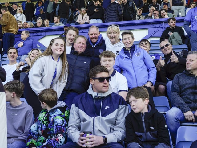 Pompey fans played a big role in carrying their team to a massive three points in their Championship survival battle against Blackburn Rovers.