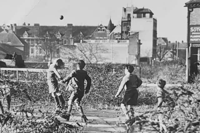 Does anyone recognise this Portsmouth bomb site kickabout?