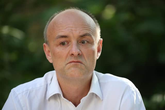 Dominic Cummings - one rule for him, another for the rest of society. Pic: Jonathan Brady/PA Wire