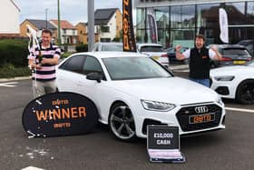 Al Costello who won an Audi car and £10,000