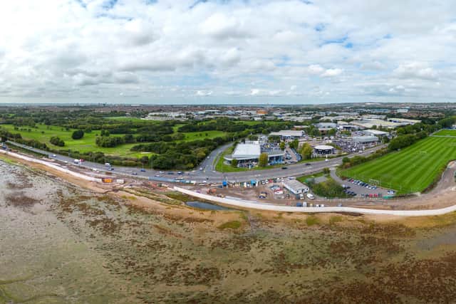 Work on the North Portsea Coastal Scheme was paused over the winter