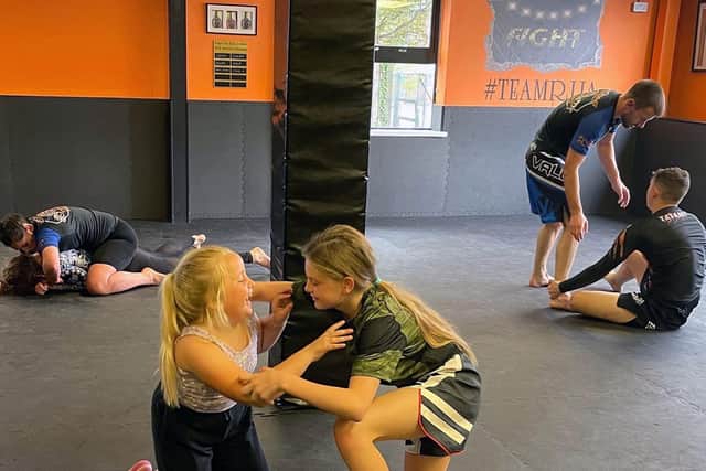 Tayla Rogers and Jessie Wise