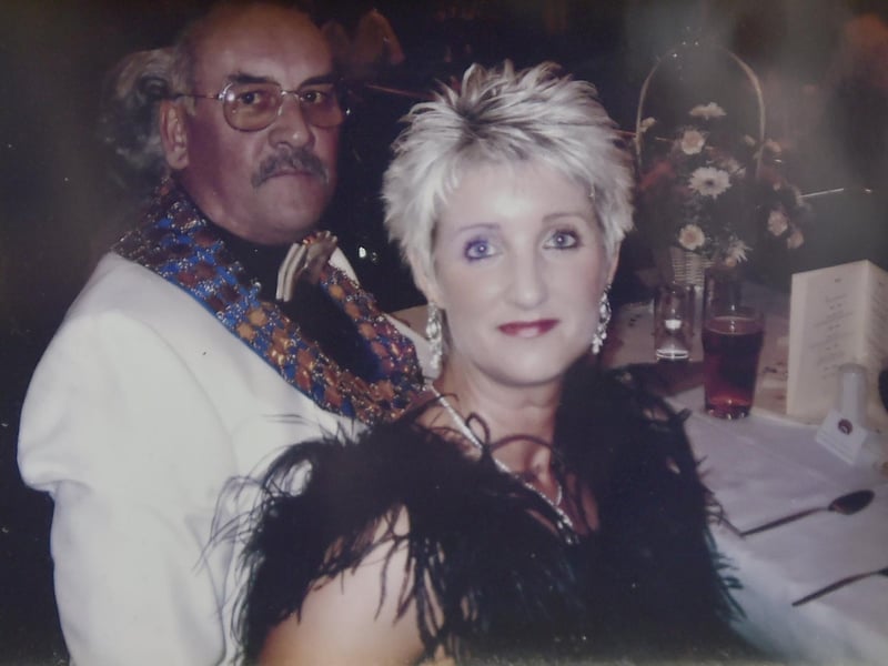 Northcote Pub in Southsea collects.Pictured is: Barry and Lynn Kewell at the Pyramids for a banquet in 2000.