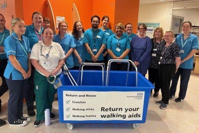 Therapies Team at Portsmouth Hospitals University NHS Trust