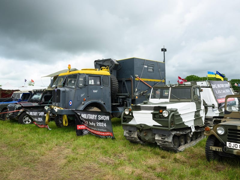 Military vehicle from a number of eras and countries were on show.Picture: Keith Woodland (260521-84)