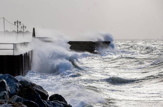 Pictured: Storm Eunice in Southsea
Picture: Habibur Rahman