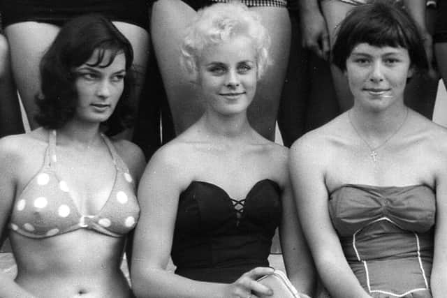 Southsea girls who entered a Marilyn Monroe competition at South Parade Pier in a summer of the late 1950s.