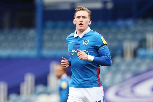 Pompey winger Ronan Curtis