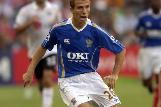 Gary O'Neil made 192 appearances for Pompey after coming through the ranks. Picture: Will Caddy