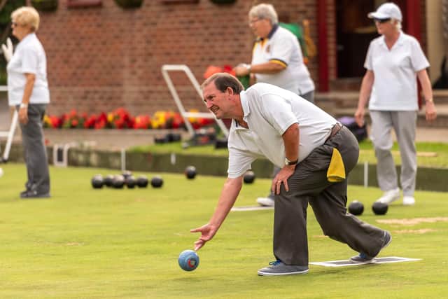 Adrian Snook's rink helped Priory beat Gas Social in the Portsmouth & District Bowls League. Picture: Andrew Hurdle