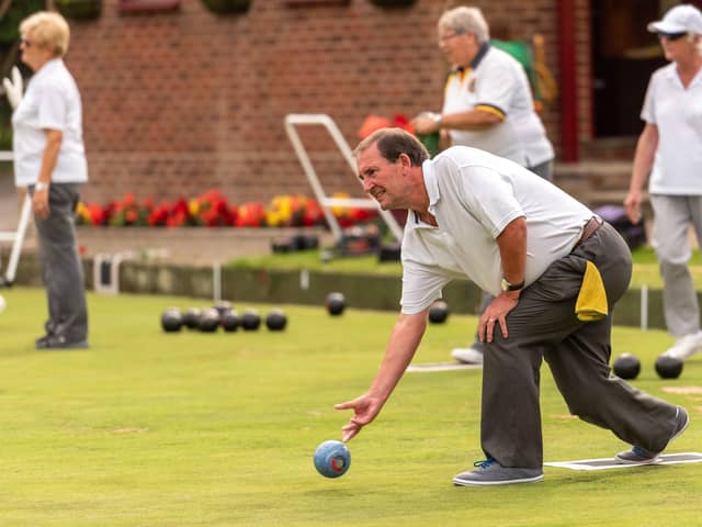Adrian Snook's rink helped Priory beat Gas Social in the Portsmouth & District Bowls League.  Picture: Andrew Hurdle