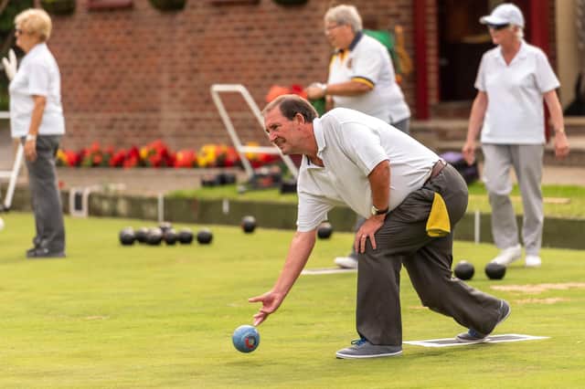 Adrian Snook's rink helped Priory beat Gas Social in the Portsmouth & District Bowls League.  Picture: Andrew Hurdle