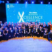 Pictured is: All the winners celebrate their win at the News Business Excellence Awards

Picture: Keith Woodland (230221-161)