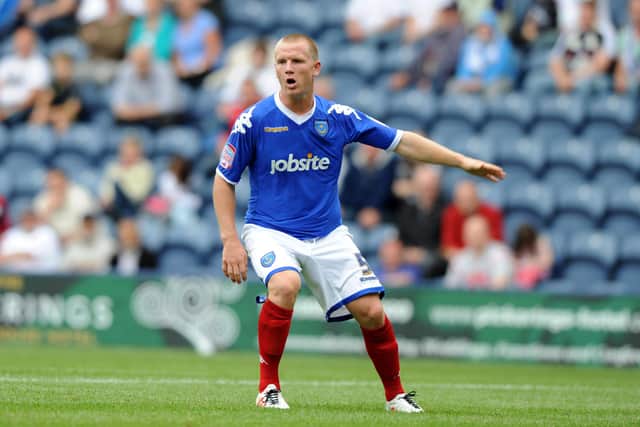 Matt Ritchie in one of his few Pompey appearances. Picture: Allan Hutchings (102640-996)
