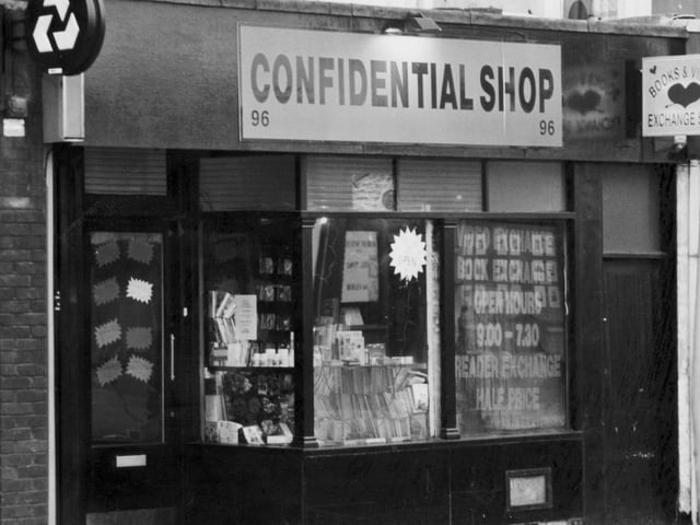 Confidential Shop, Albert Road Portsmouth 25th January 1994 Picture: C0410-2