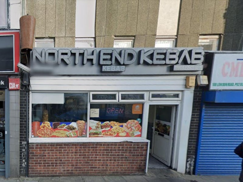 North End Kebab at 10c London Road, Portsmouth was rated four-out-of-five on February 14.
