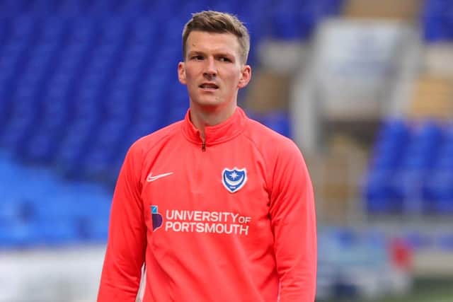 Pompey defender Paul Downing. Picture: Nigel Keene