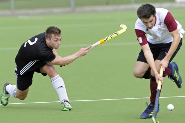 Jamie Rawlings, left, struck twice on his debut as Havant were beaten 3-2 at home by Southgate. Picture: Ian Hargreaves