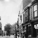 Castle Road, Southsea with the famous clock tower of Clock House.