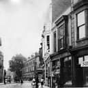 Castle Road, Southsea with the famous clock tower of Clock House.