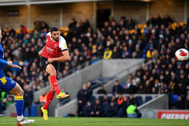 Pompey tormentor Liam Sercombe has agreed a new deal with Cheltenham. (Photo by Alex Davidson/Getty Images)