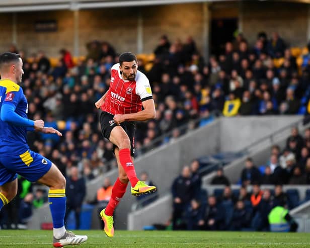Pompey tormentor Liam Sercombe has agreed a new deal with Cheltenham. (Photo by Alex Davidson/Getty Images)