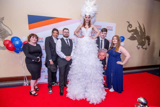 After three years of Covid, the A World With Friends prom was back at Portsmouth Guildhall on Wednesday 1st June 2022

Pictured: Guests at the prom

Picture: Habibur Rahman